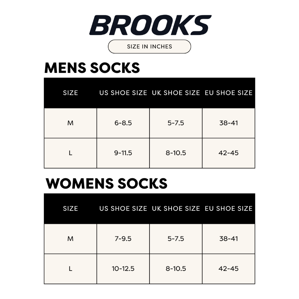 Brooks Run-In No Show 3-Pack